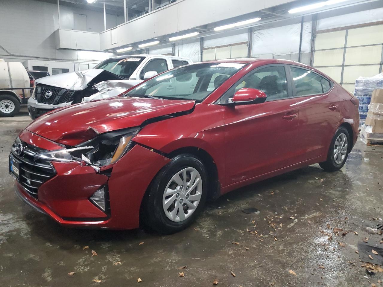 2020 Hyundai Elantra VIN KMHD74LF6LU989001