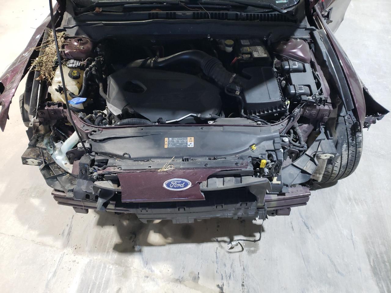 2013 Ford Fusion VIN 3FA6P0HRXDR204681 Copart auction photo, all over damage thumbnail 12