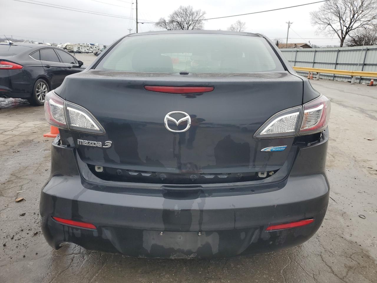 2012 Mazda 3 VIN JM1BL1W7XC1690641 Copart auction photo, front end / side damage thumbnail 6
