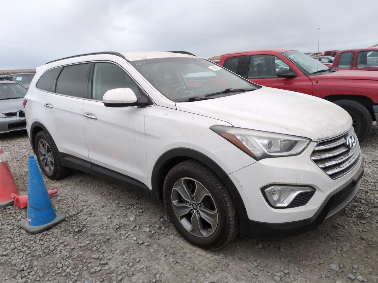 2015 Hyundai Santa Fe VIN KM8SMDHF2FU098376 Copart auction photo, mechanical damage thumbnail 4