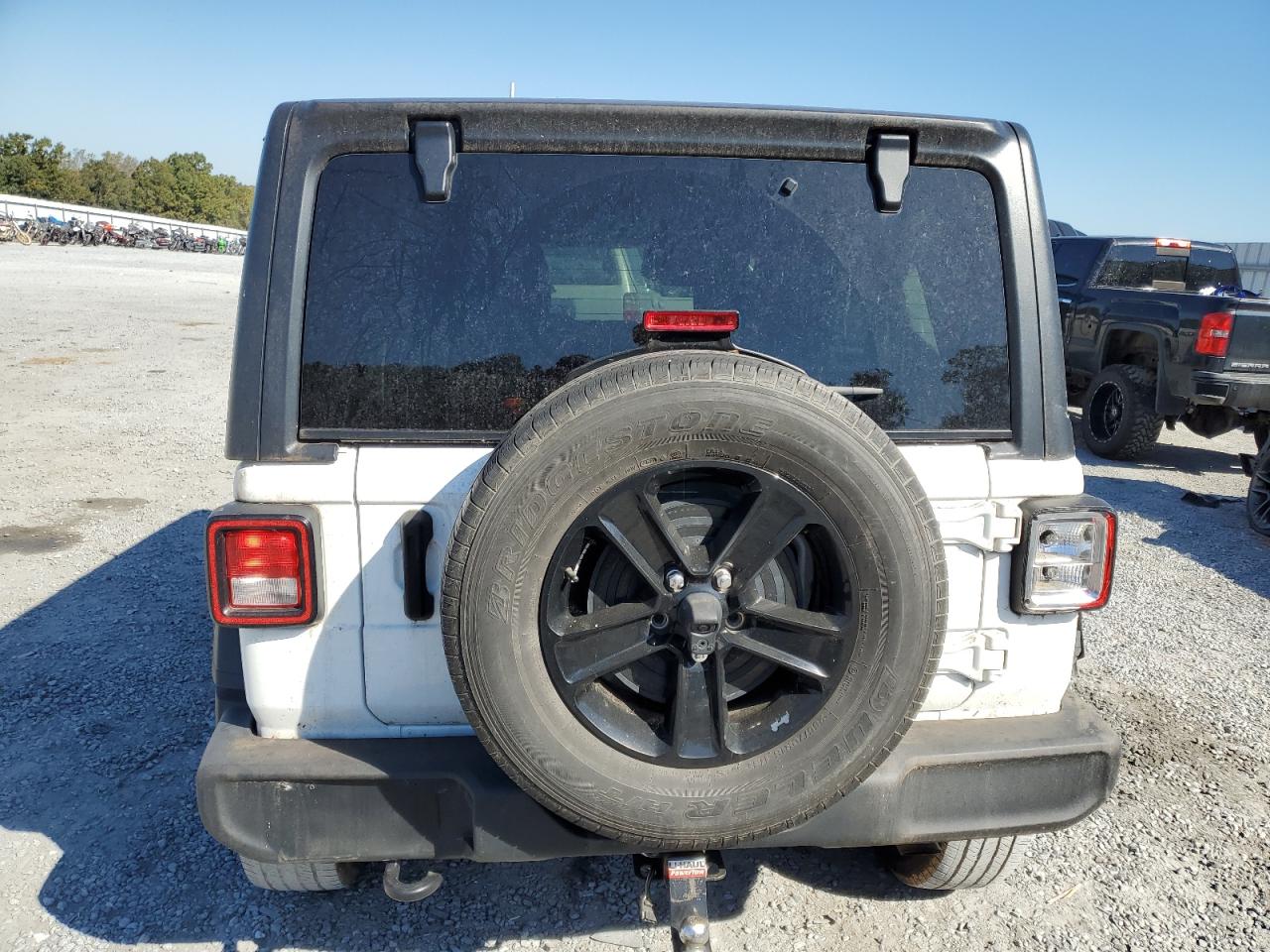 2021 Jeep Wrangler VIN 1C4HJXDN8MW819467 Copart auction photo, rollover damage thumbnail 6