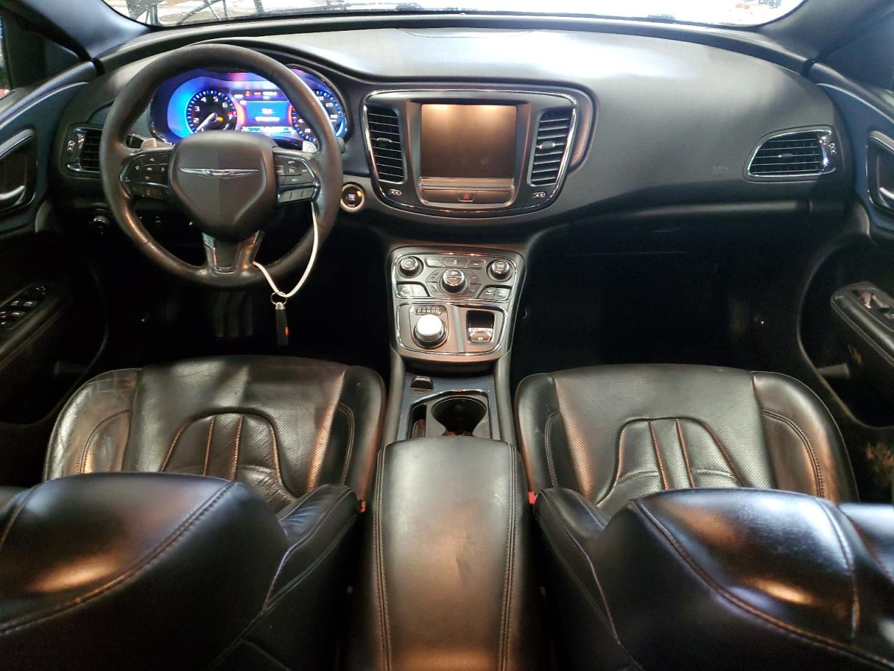 2015 Chrysler 200 VIN 1C3CCCDG9FN610640 Copart auction photo, front end / side damage thumbnail 8