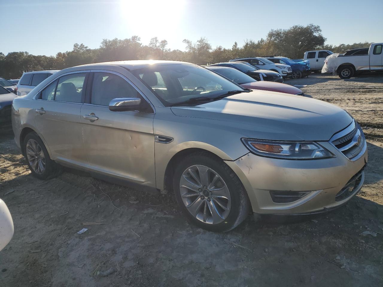 2011 Ford Taurus VIN 1FAHP2FW2BG148477 Copart auction photo, all over damage thumbnail 4