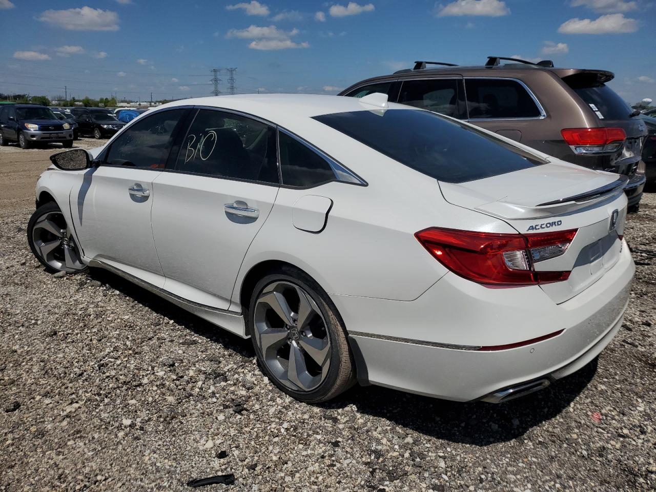 2020 Honda Accord VIN 1HGCV2F97LA018169 Copart auction photo, front end damage thumbnail 2