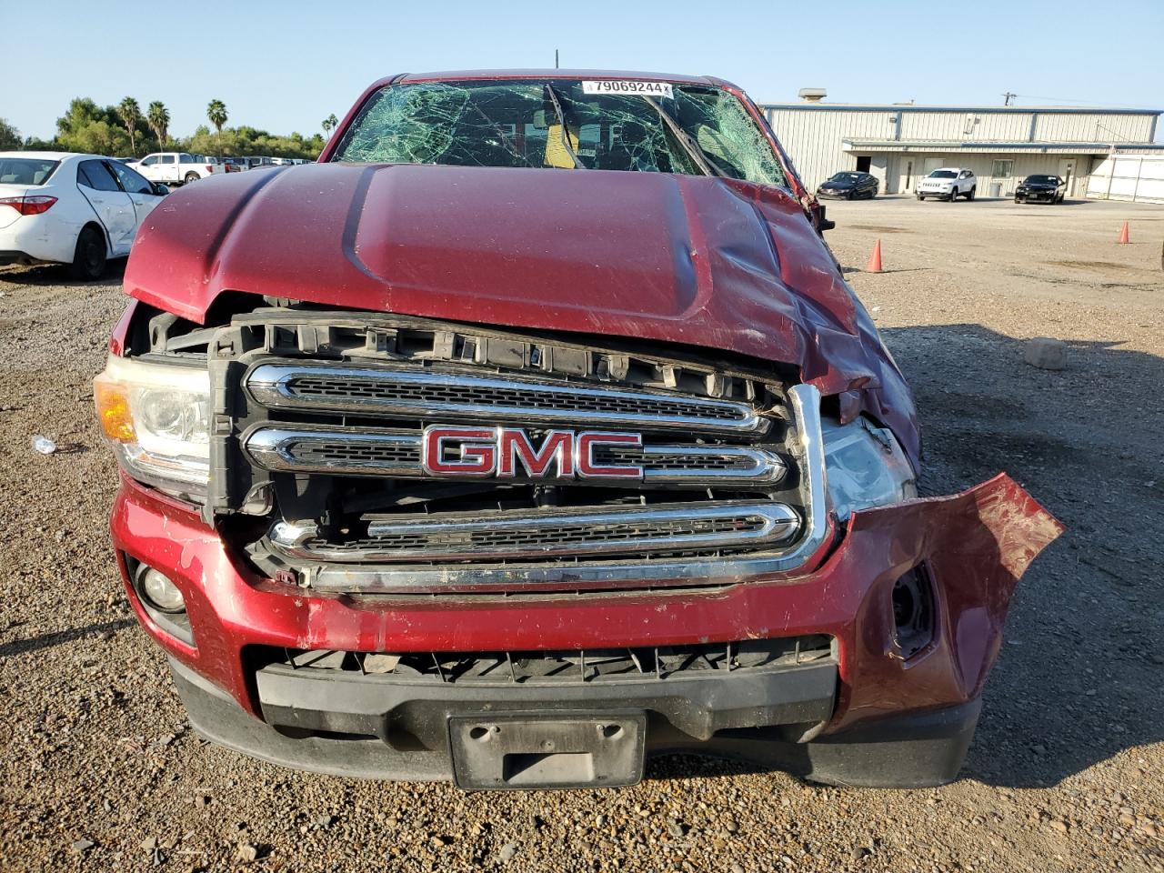 2019 GMC Canyon VIN 1GTG5CEN4K1266480 Copart auction photo, rear end / all over damage thumbnail 5