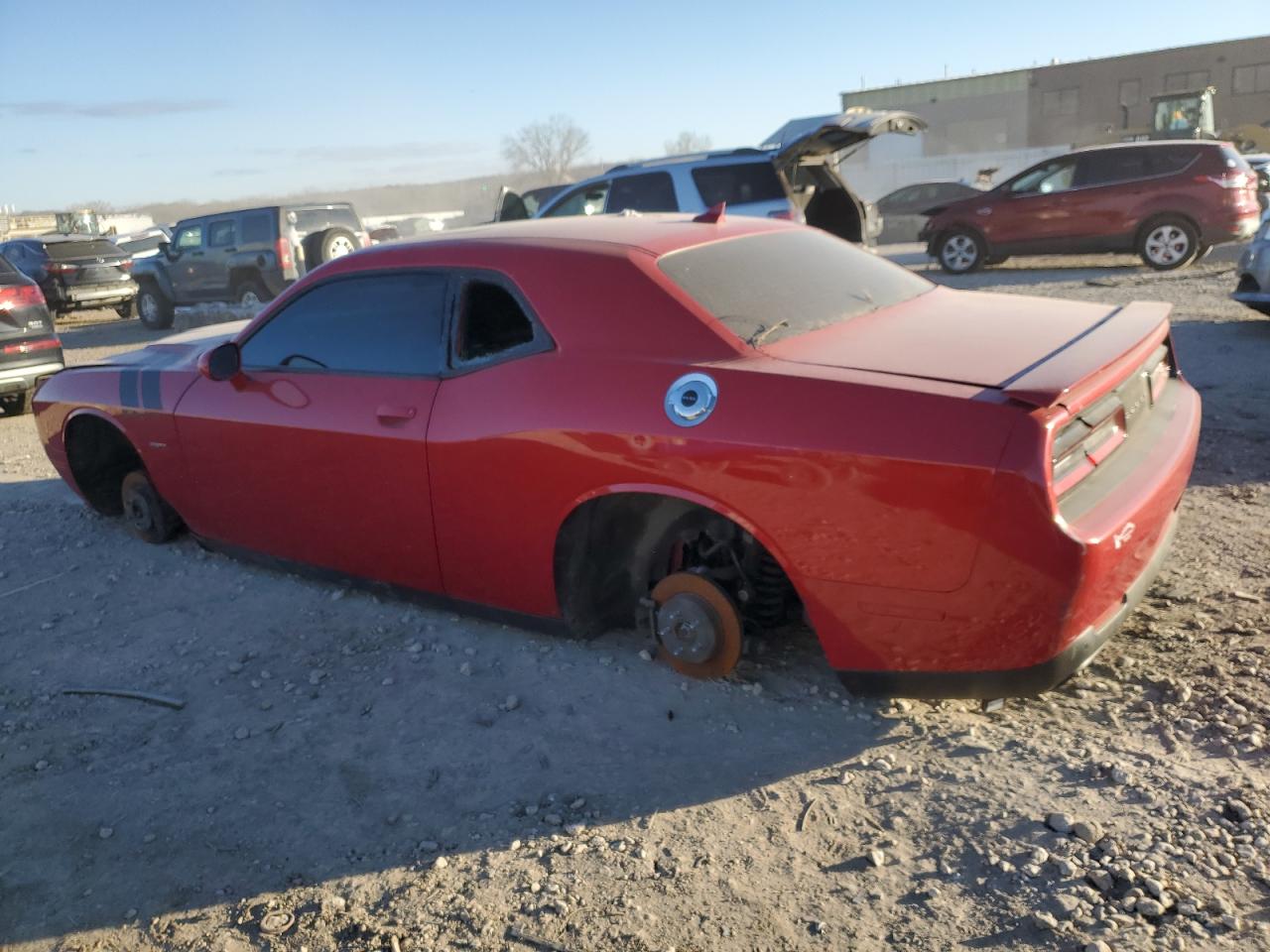 2016 Dodge Challenger VIN 2C3CDZBTXGH112554 Copart auction photo, stripped damage thumbnail 2