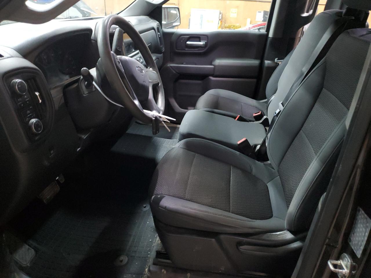2019 Chevrolet Silverado VIN 3GCPYCEF8KG127244 Copart auction photo, front end / minor dent/scratches damage thumbnail 7