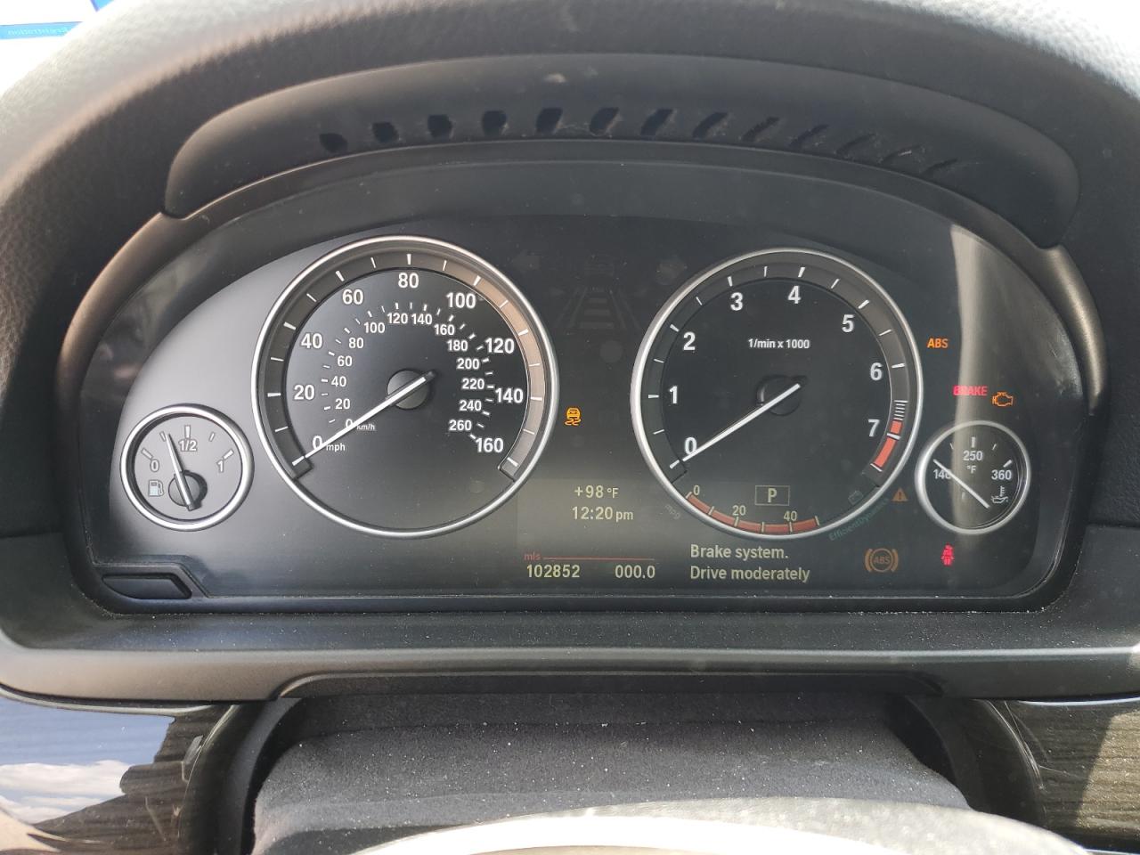 2011 BMW 5er VIN WBAFR9C53BC270186 Copart auction photo, burn - engine damage thumbnail 9