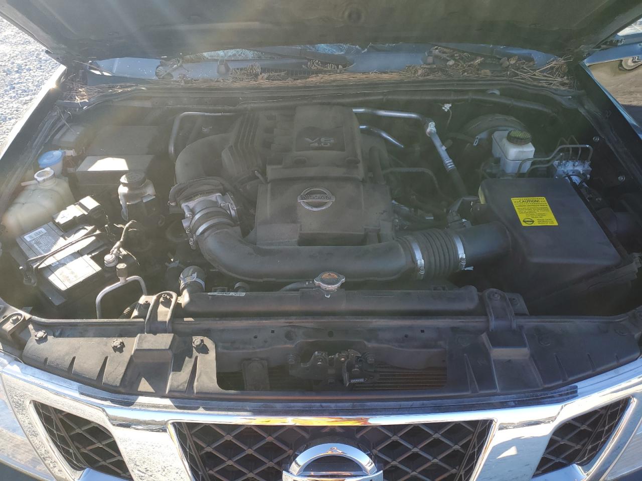 2019 Nissan Navara (Frontier) VIN 1N6DD0ER0KN788973 Copart auction photo, top/roof / front end damage thumbnail 11