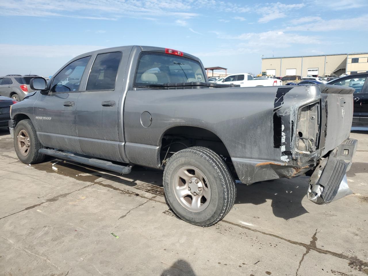 2006 Dodge RAM VIN 1D7HA18K66J165734 Copart auction photo, front end / rear end damage thumbnail 2