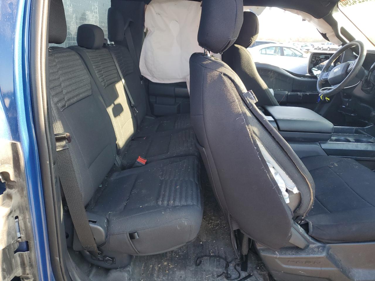 2023 Ford F-150 VIN 1FTEX1EP3PKD55112 Copart auction photo, all over damage thumbnail 10