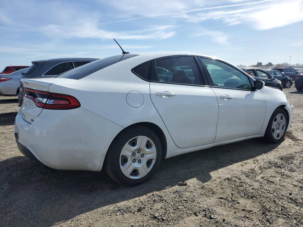 2015 Dodge Dart VIN 1C3CDFAA8FD390251 Copart auction photo, front end / rear end damage thumbnail 3
