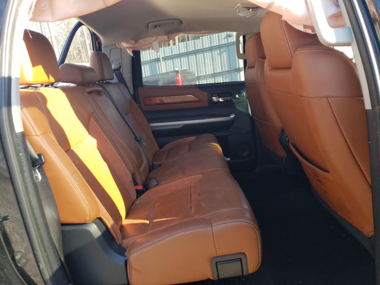 2014 Toyota Tundra VIN 5TFGY5F1XEX157876 Copart auction photo, rollover / all over damage thumbnail 10