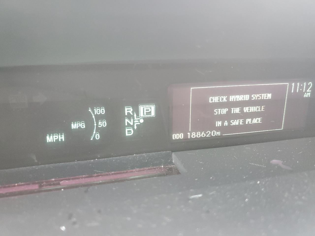 2012 Toyota Prius VIN JTDKN3DU7C5481719 Copart auction photo, front end damage thumbnail 9