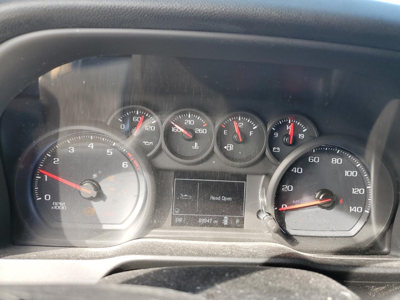2019 Chevrolet Silverado VIN 1GCPWBEH7KZ381156 Copart auction photo, front end damage thumbnail 10