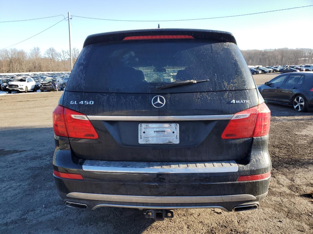 2014 Mercedes-Benz GL-klasse VIN 4JGDF7CEXEA335585 Copart auction photo, front end / minor dent/scratches damage thumbnail 6