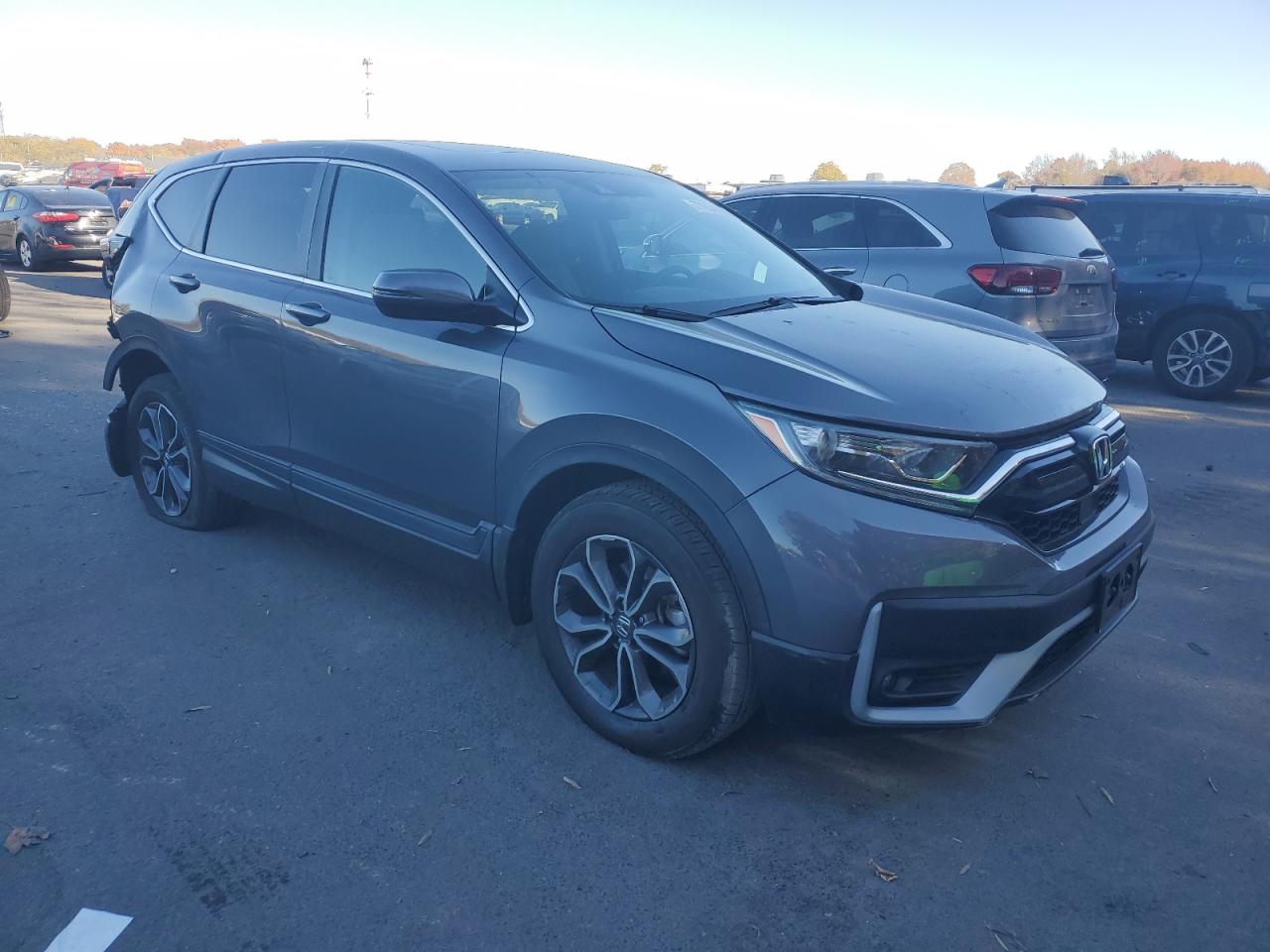 2020 Honda CR-V VIN 2HKRW2H57LH695831 Copart auction photo, rear end damage thumbnail 4