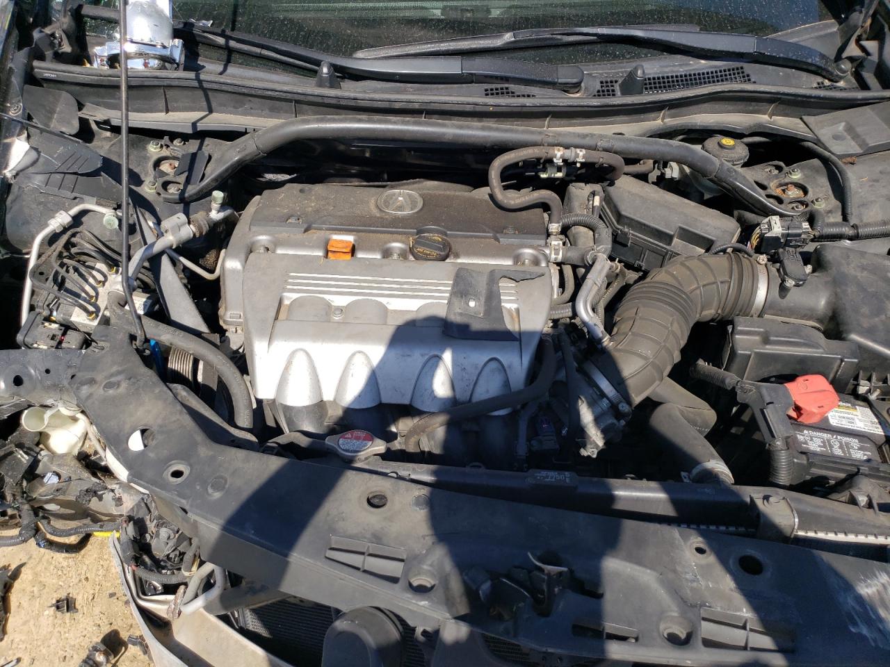 2012 Acura TSX VIN JH4CU2F43CC027783 Copart auction photo, front end damage thumbnail 11