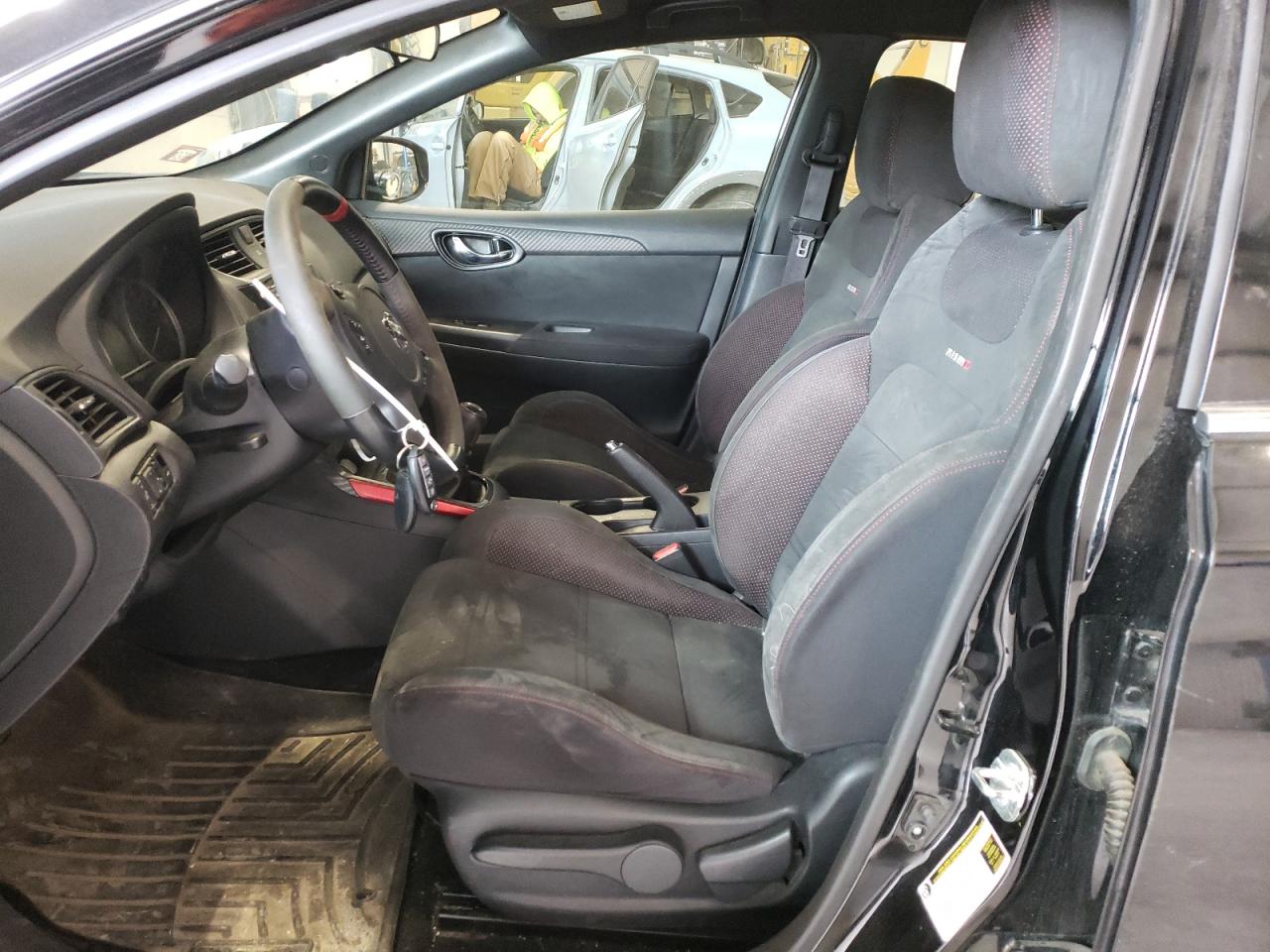 2017 Nissan Sentra VIN 3N1CB7AP0HY323898 Copart auction photo, front end damage thumbnail 7