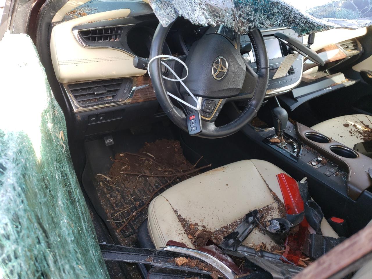 2015 Toyota Avalon VIN 4T1BK1EB0FU184601 Copart auction photo, rollover damage thumbnail 8