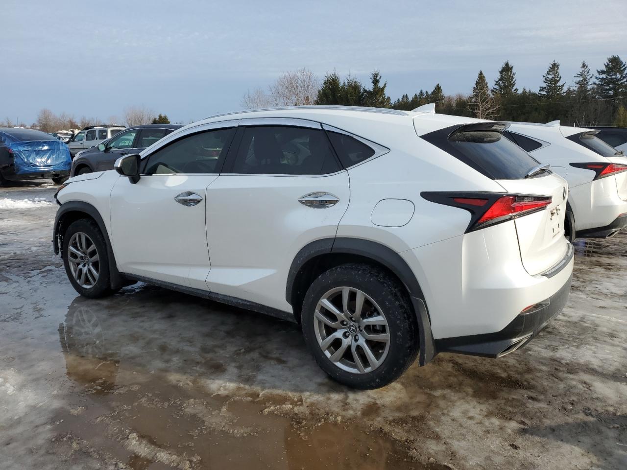 2020 Lexus NX VIN JTJGARDZ6L5014742 Copart auction photo, front end damage thumbnail 2