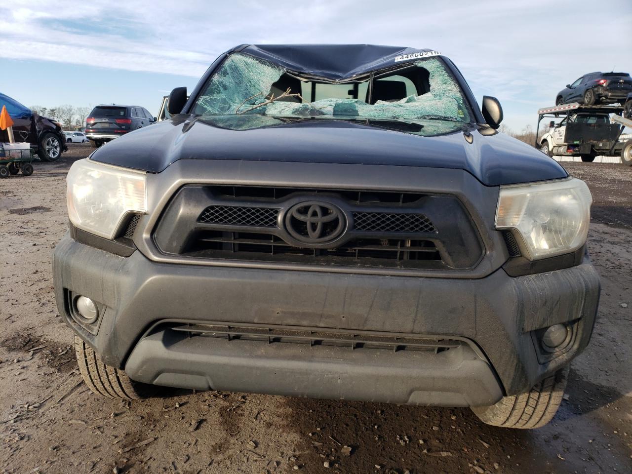 2012 Toyota Tacoma VIN 5TFPX4EN0CX011257 Copart auction photo, top/roof / minor dent/scratches damage thumbnail 5