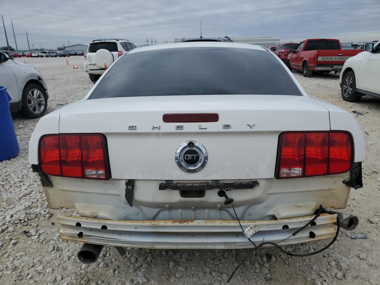 2007 Ford Mustang VIN 1ZVHT82H275364684 Copart auction photo, all over damage thumbnail 6