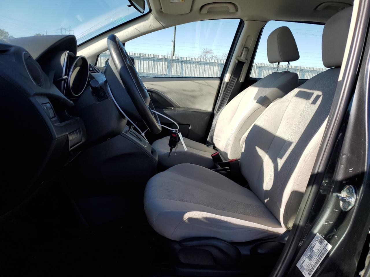 2012 Mazda 5 VIN JM1CW2BL2C0132566 Copart auction photo, rear end / hail damage thumbnail 7