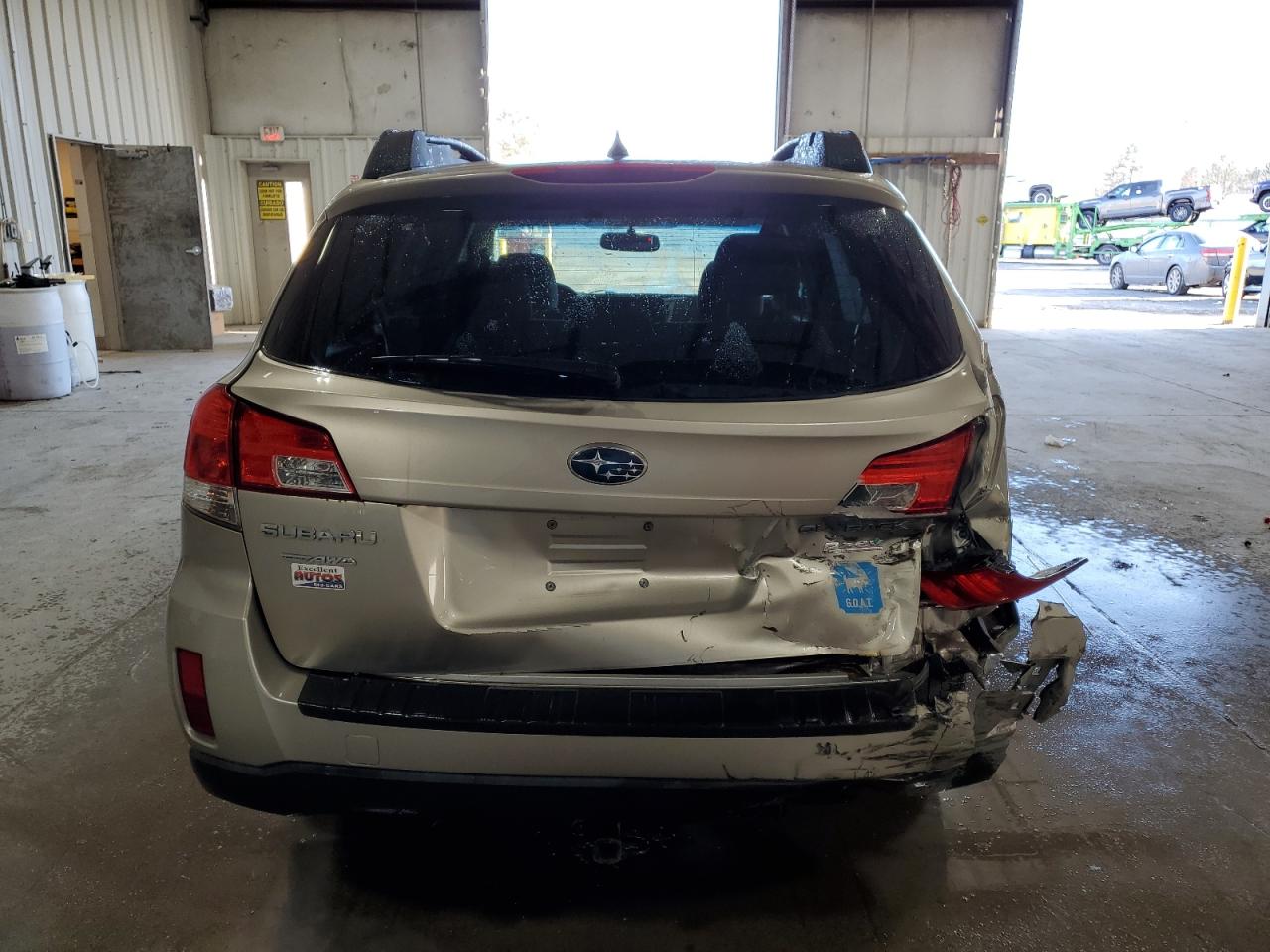 2014 Subaru Outback VIN 4S4BRBCC3E3237907 Copart auction photo, rear end damage thumbnail 6