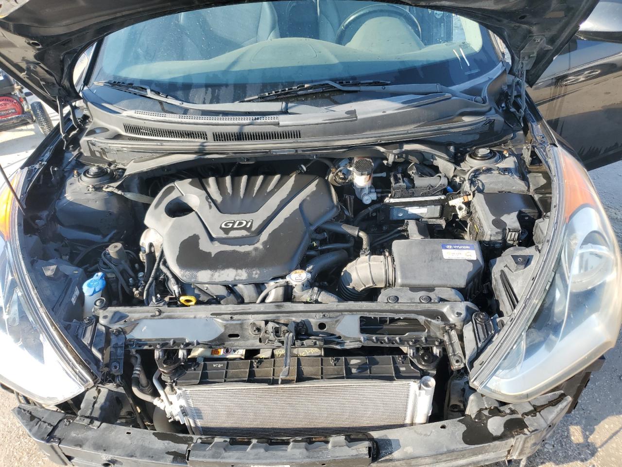 2014 Hyundai Veloster VIN KMHTC6AD5EU215720 Copart auction photo, front end / minor dent/scratches damage thumbnail 11