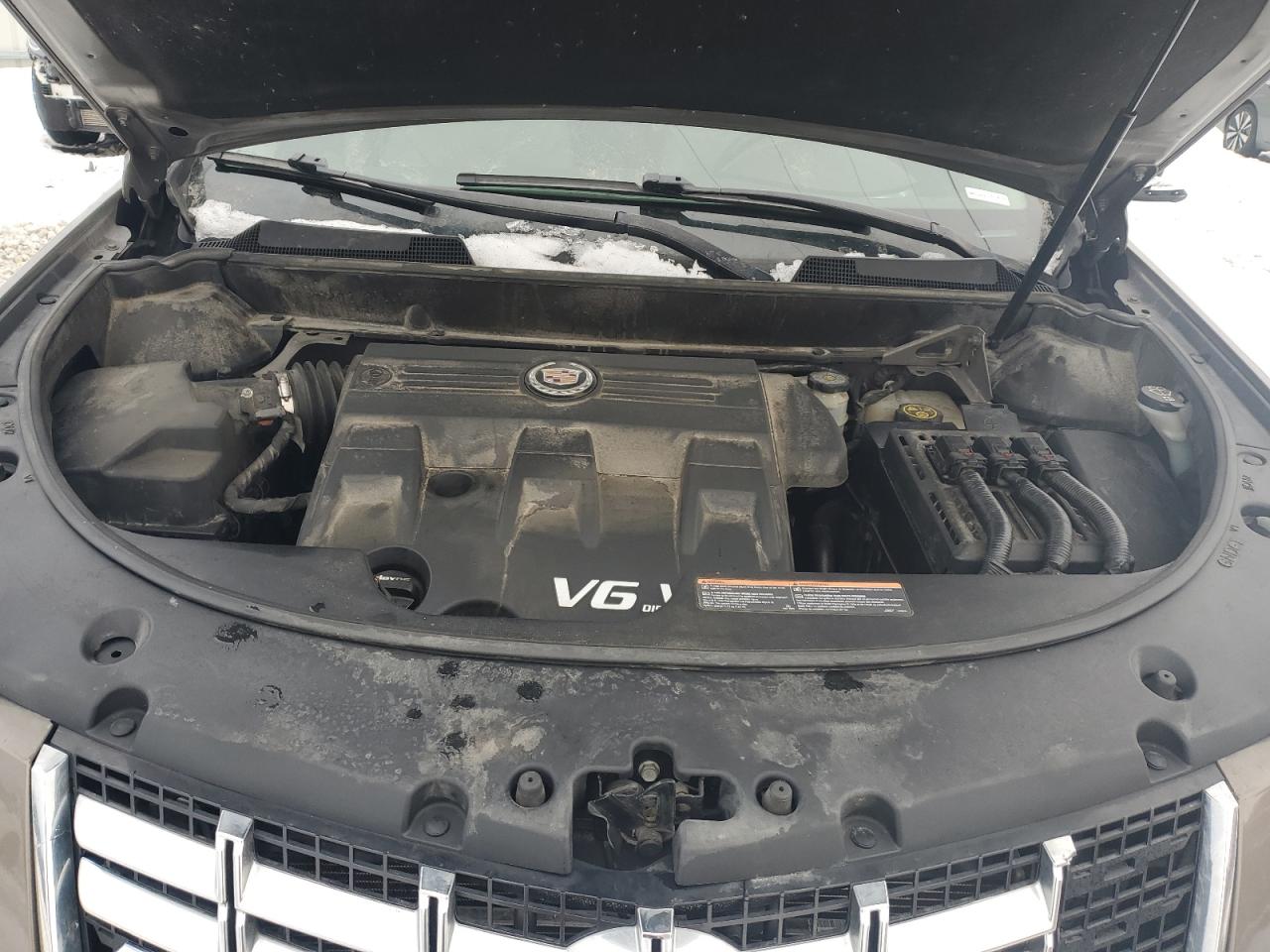 2014 Cadillac SRX VIN 3GYFNEE34ES573604 Copart auction photo, front end damage thumbnail 12