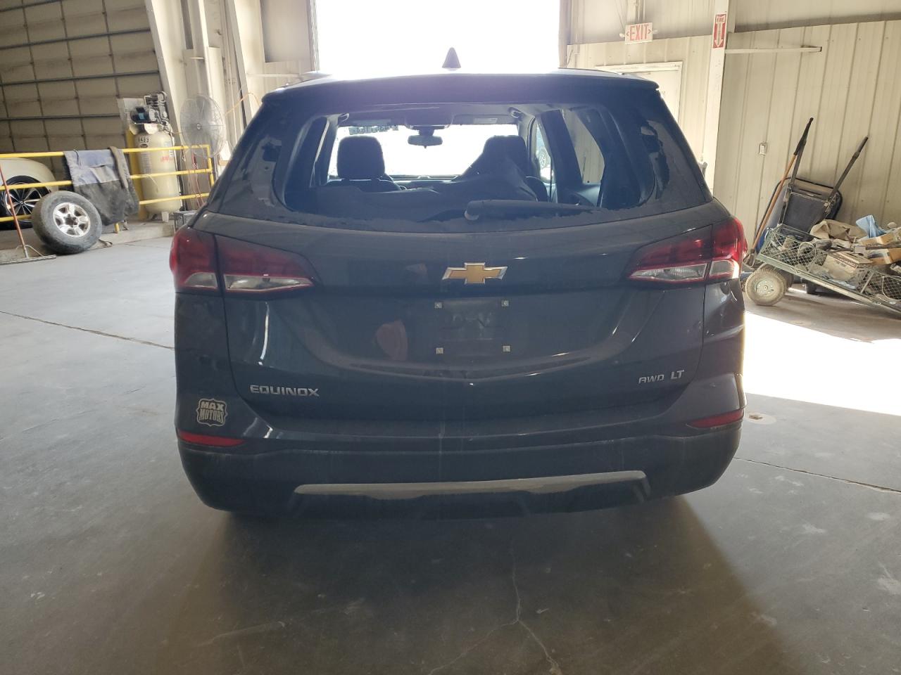 2022 Chevrolet Equinox VIN 3GNAXUEVXNS201486 Copart auction photo, front end / side damage thumbnail 6
