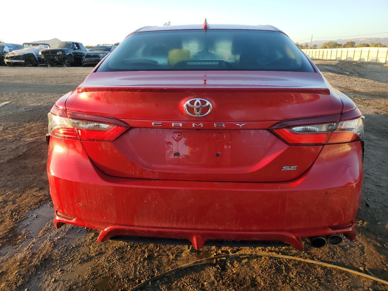 2022 Toyota Camry VIN 4T1G11AK8NU002771 Copart auction photo, side damage thumbnail 6