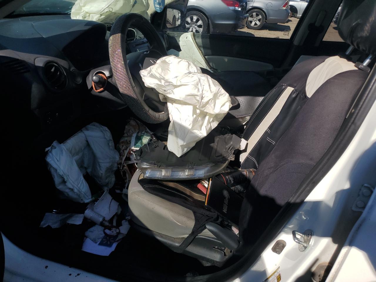 2017 Mitsubishi Mirage VIN ML32F3FJ5HHF06208 Copart auction photo, front end / rear end damage thumbnail 7