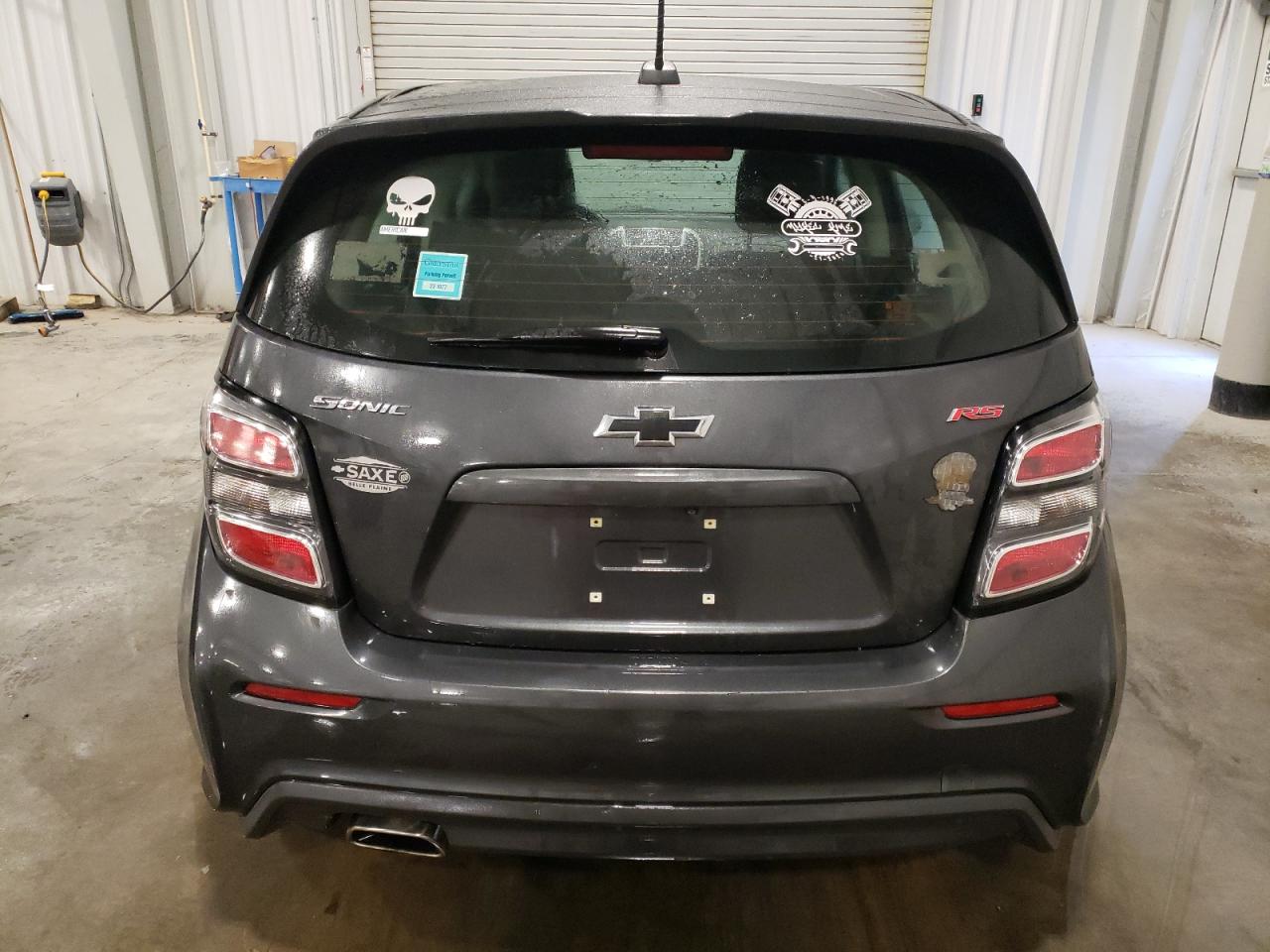 2019 Chevrolet Sonic VIN 1G1JD6SB4K4114114 Copart auction photo, front end damage thumbnail 6