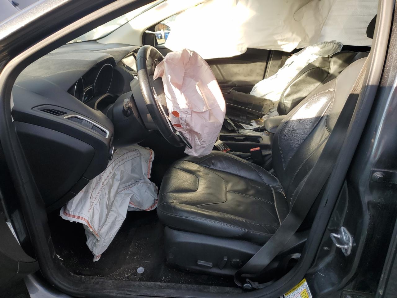 2016 Ford Focus VIN 1FADP3N26GL355343 Copart auction photo, front end damage thumbnail 7
