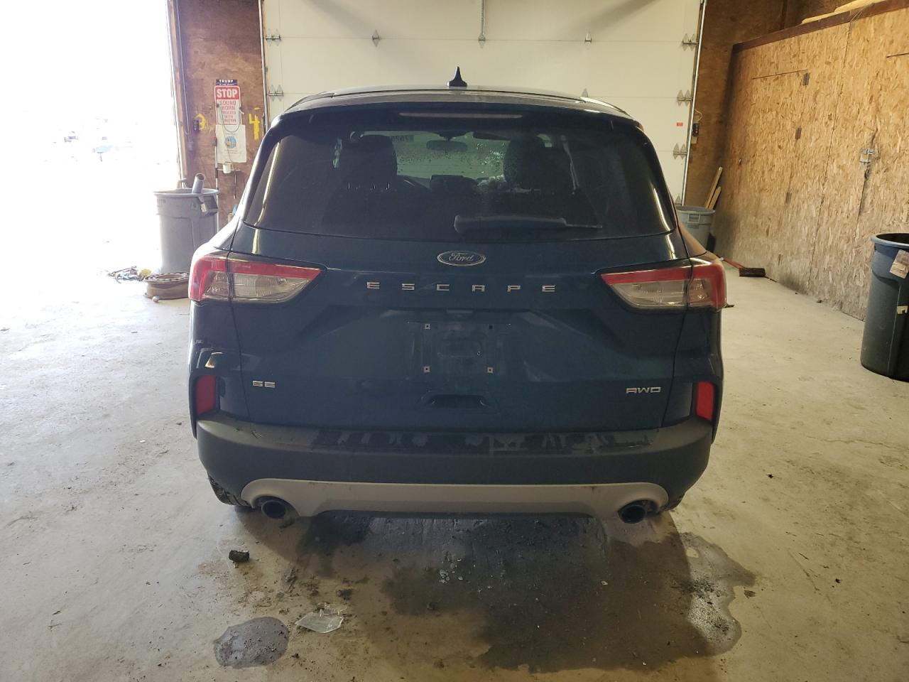 2020 Ford Escape VIN 1FMCU9G66LUC61545 Copart auction photo, front end / side damage thumbnail 6
