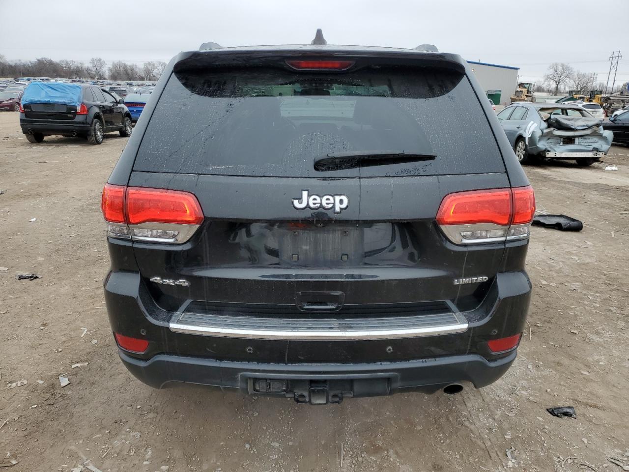 2015 Jeep Grand Cherokee VIN 1C4RJFBGXFC608018 Copart auction photo, front end / minor dent/scratches damage thumbnail 6