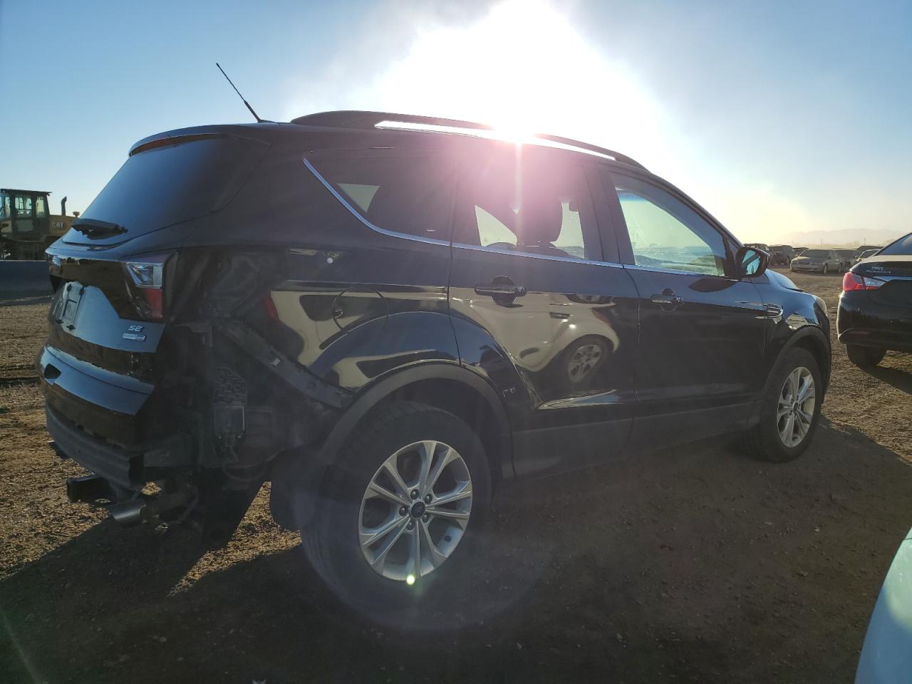2017 Ford Escape VIN 1FMCU9G97HUE88423 Copart auction photo, rear end / side damage thumbnail 3