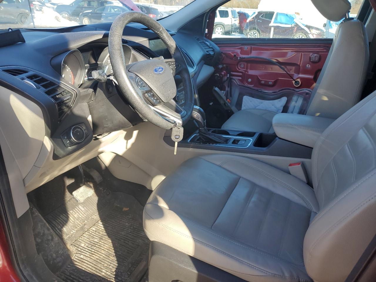 2018 Ford Escape VIN 1FMCU9HD4JUB10617 Copart auction photo, front end damage thumbnail 7