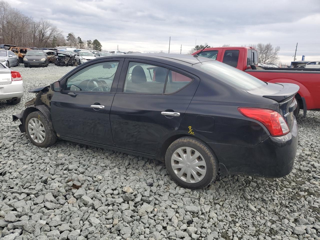 2017 Nissan Versa VIN 3N1CN7AP4HL907144 Copart auction photo, front end / minor dent/scratches damage thumbnail 2