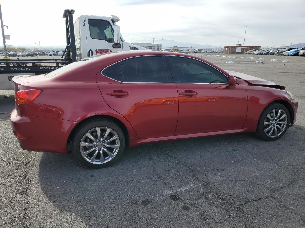 2008 Lexus IS VIN JTHCK262982027546 Copart auction photo, front end damage thumbnail 3