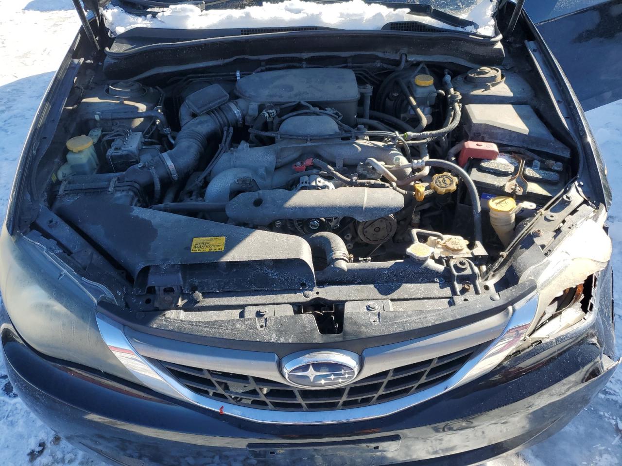 2009 Subaru Impreza VIN JF1GH61609H815283 Copart auction photo, front end damage thumbnail 11