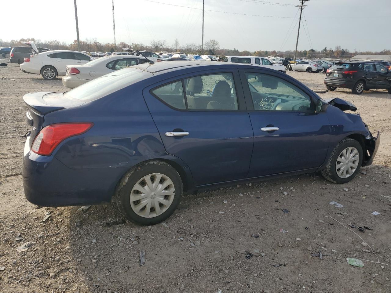 2018 Nissan Versa VIN 3N1CN7AP6JL829682 Copart auction photo, front end damage thumbnail 3