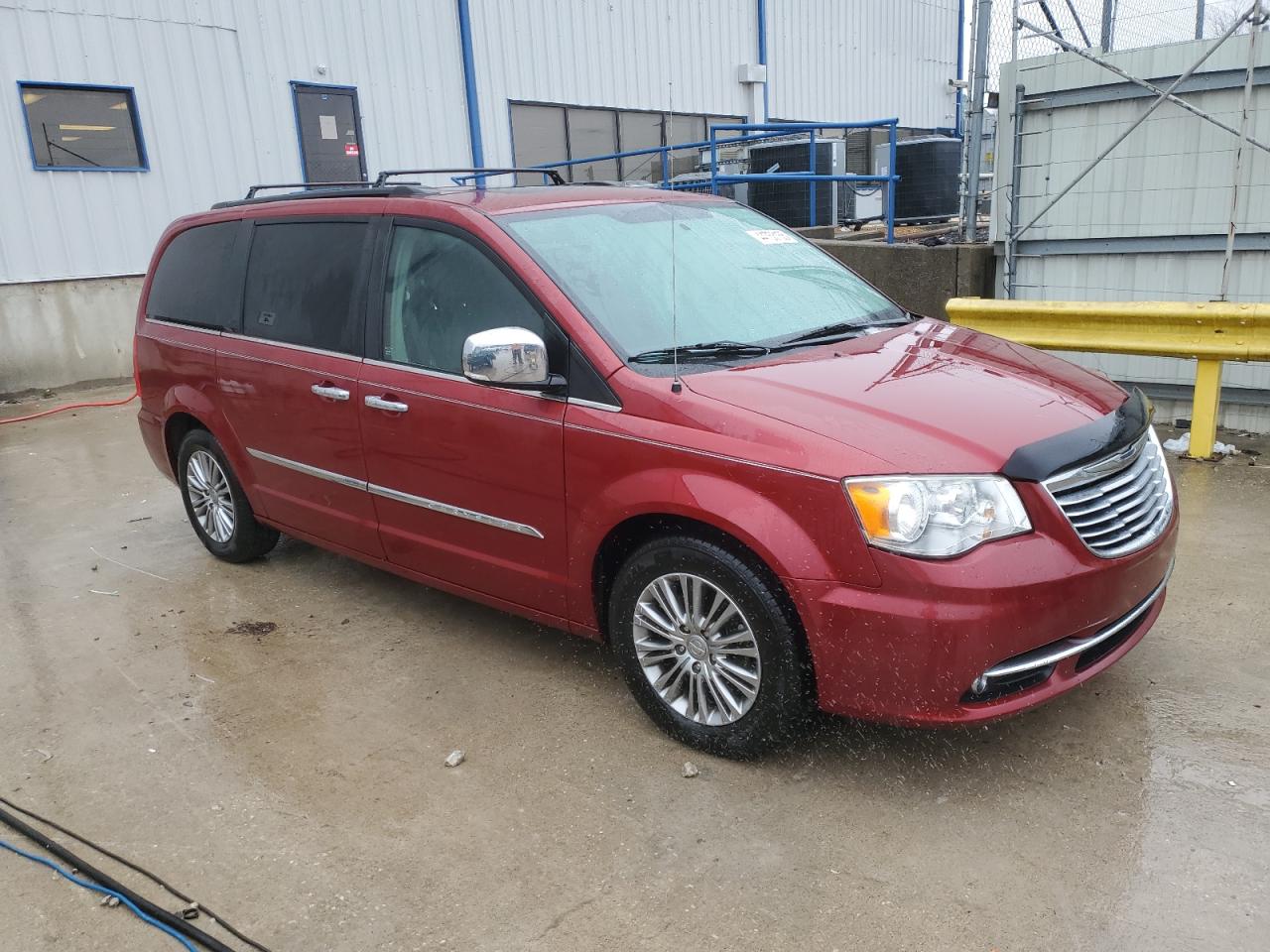 2014 Chrysler Town & Country VIN 2C4RC1CG3ER421446 Copart auction photo, side / rear end damage thumbnail 4