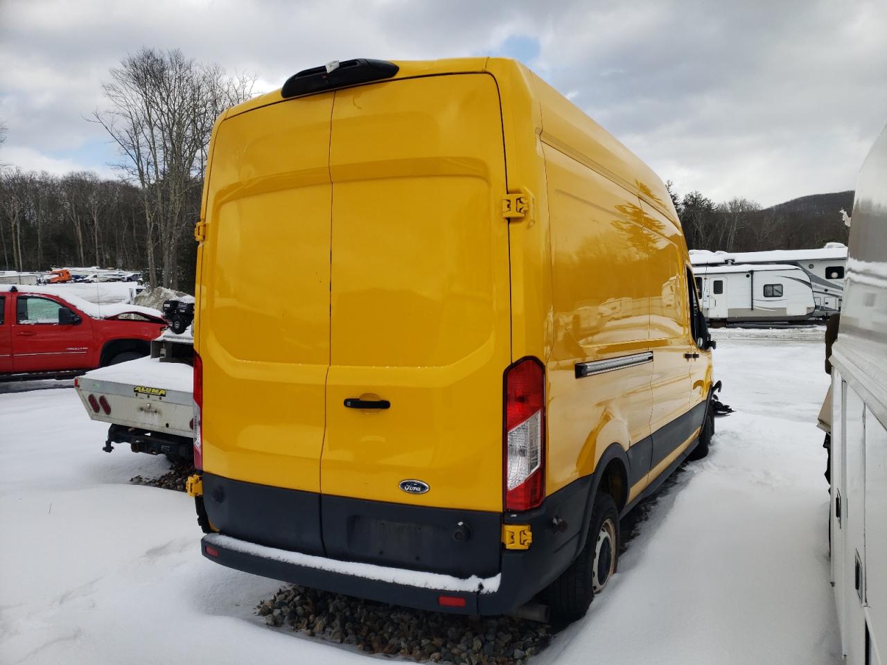 2020 Ford Transit VIN 1FTBR1X82LKB02201 Copart auction photo, front end / undercarriage damage thumbnail 3