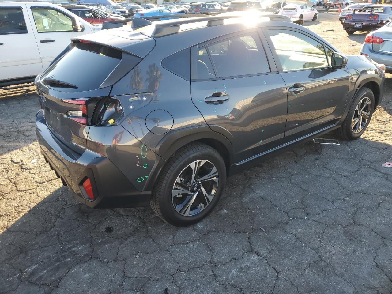 2024 Subaru XV VIN JF2GUADC6RH296431 Copart auction photo, all over damage thumbnail 3