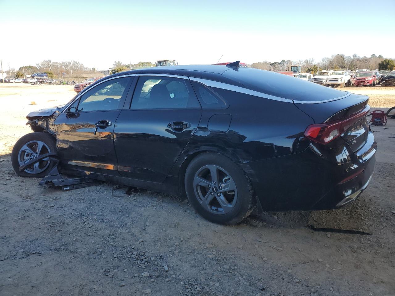 2023 KIA K5 VIN 5XXG14J27PG186227 Copart auction photo, front end / side damage thumbnail 2