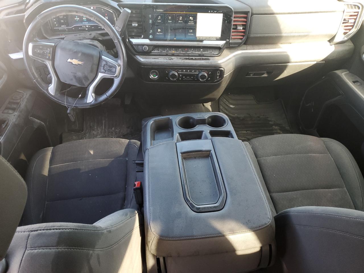 2022 Chevrolet Silverado VIN 1GCPDDEK8NZ518672 Copart auction photo, all over damage thumbnail 8
