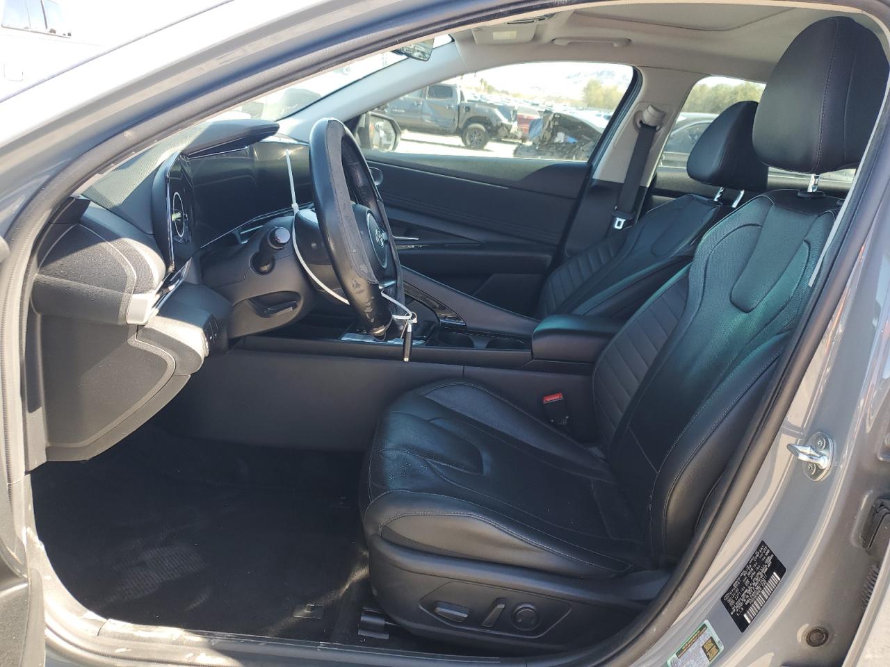 2021 Hyundai Elantra VIN KMHLP4AG7MU125311 Copart auction photo, mechanical damage thumbnail 7